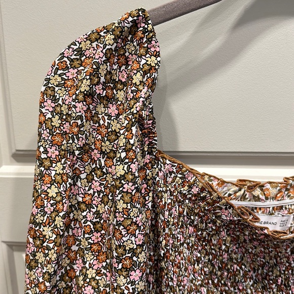 FAITHFULL THE BRAND Es Saada shirred crepe mini dress - Picture 3 of 11